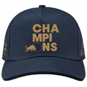 Oracle Red Bull Racing F1 Team Navy Fanwear 2022 Constructors Champion Cap