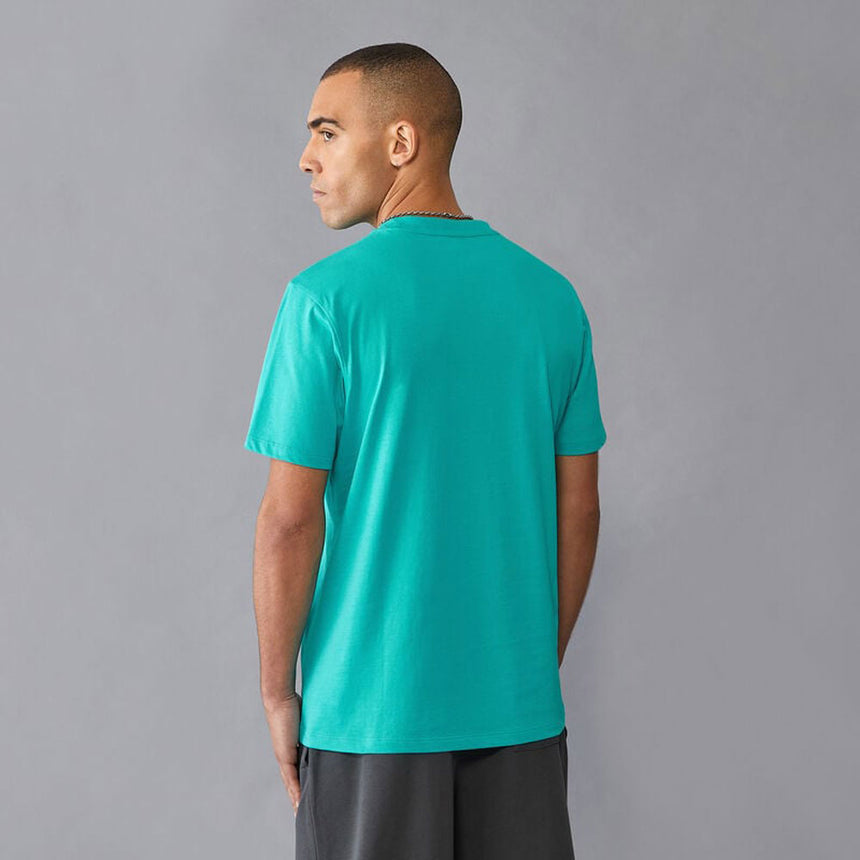 Mercedes AMG Petronas F1 Team FW Mens Large Logo Tee Teal