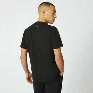 Mercedes AMG Petronas F1 Team Black Fanwear Stealth Logo Tee Shirt