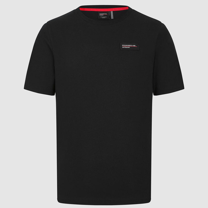 Porsche Motorsport Black Logo Tee Shirt