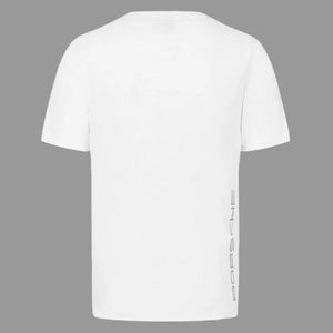 Porsche Motorsport PUMA 2026 Official White Small Logo Travel Tee Shirt