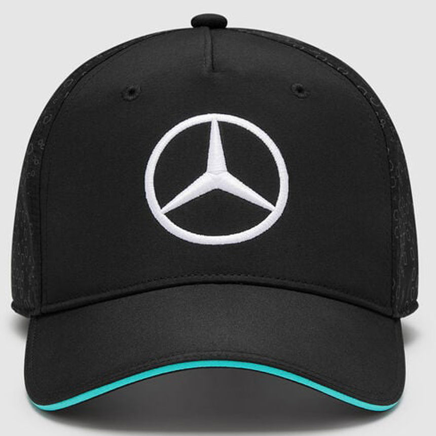 Mercedes AMG Petronas F1 Team Replica Basketball Cap | Black