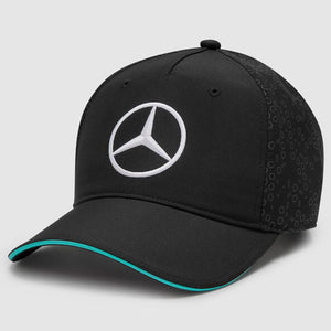 Mercedes AMG Petronas F1 Team Replica Basketball Cap | Black