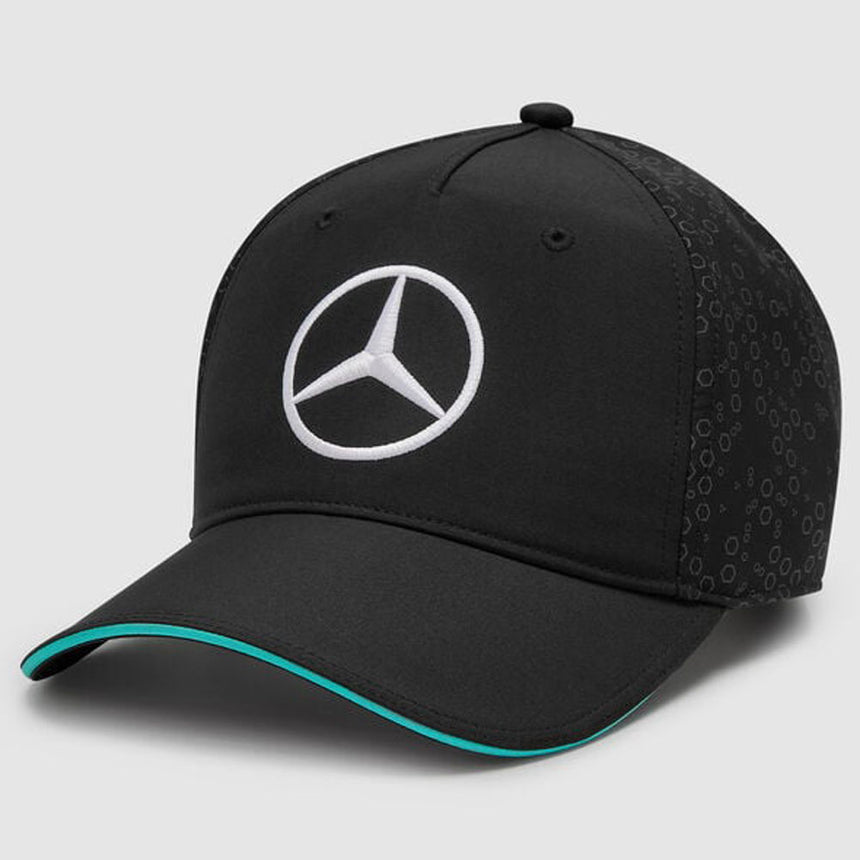 Mercedes AMG Petronas F1 Team Replica Basketball Cap | Black