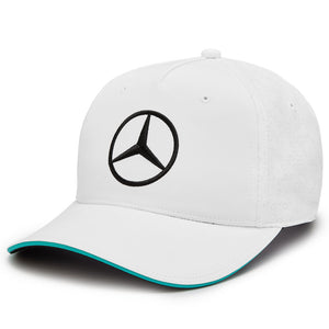 Mercedes AMG Petronas F1 Team Replica Basketball Cap | White