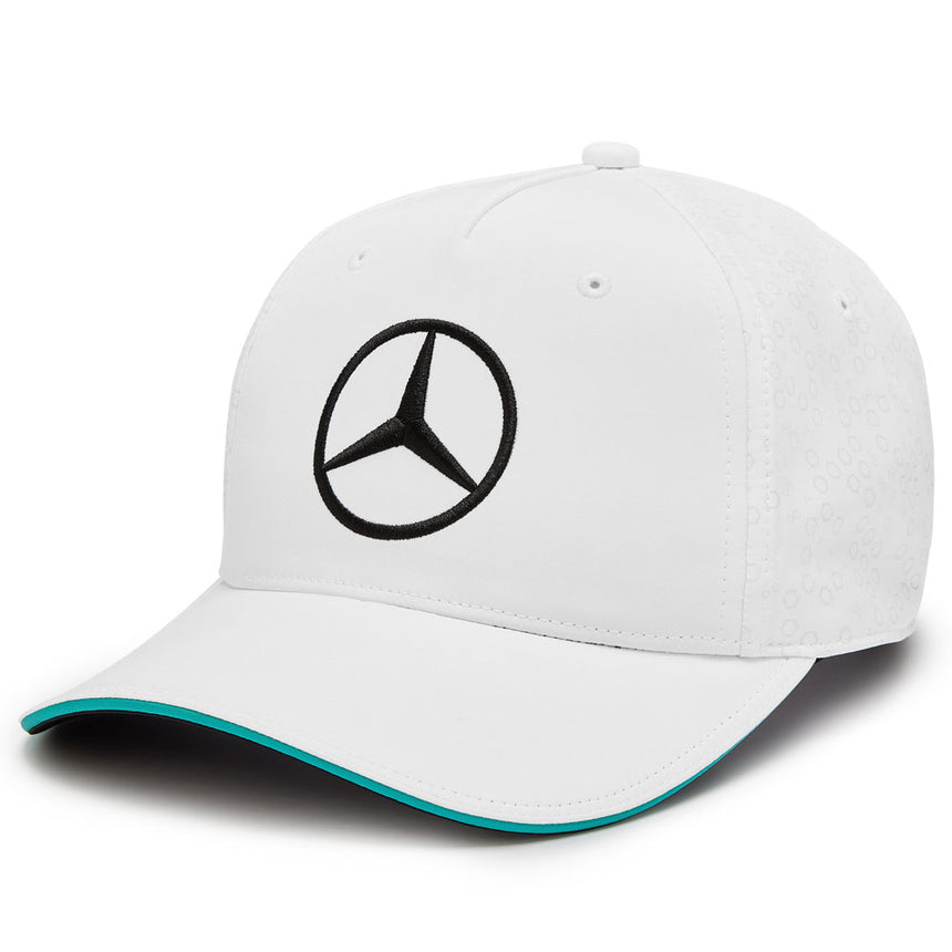 Mercedes AMG Petronas F1 Team Replica Basketball Cap | White
