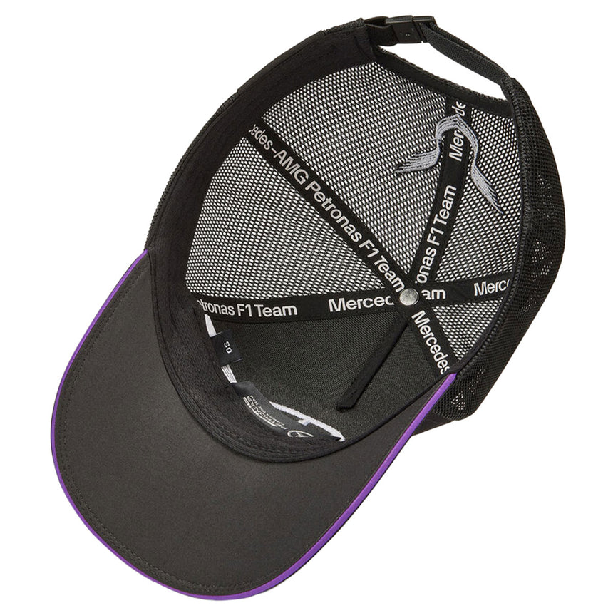 Mercedes-AMG Petronas Lewis Hamilton #44 Trucker Hat Black