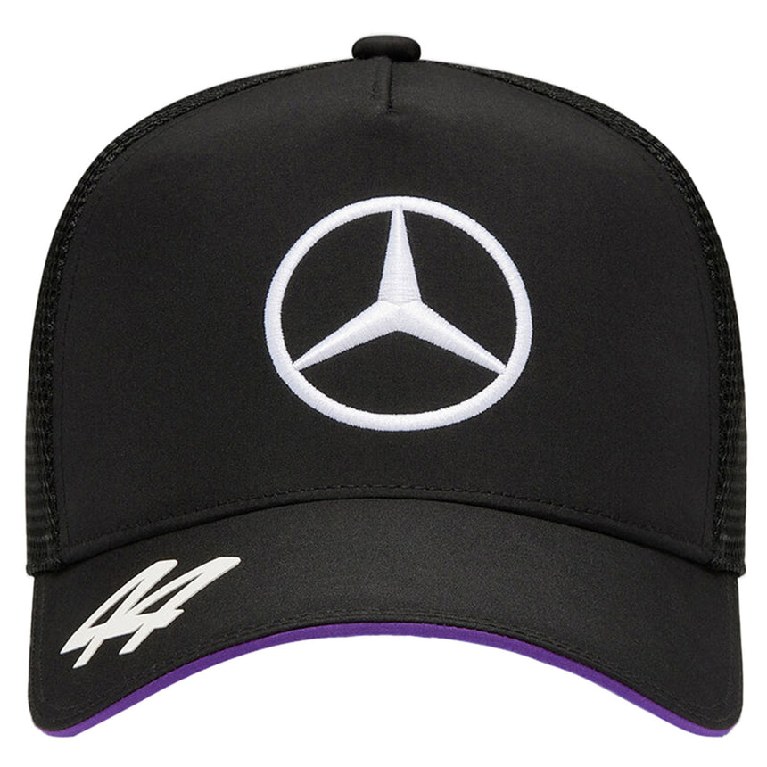 Mercedes-AMG Petronas Lewis Hamilton #44 Trucker Hat Black