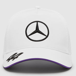 Mercedes-AMG Petronas Lewis Hamilton #44 Trucker Hat White