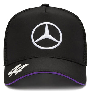 Mercedes AMG Petronas 2024 Replica Lewis Hamilton #44 Driver Trucker Cap
