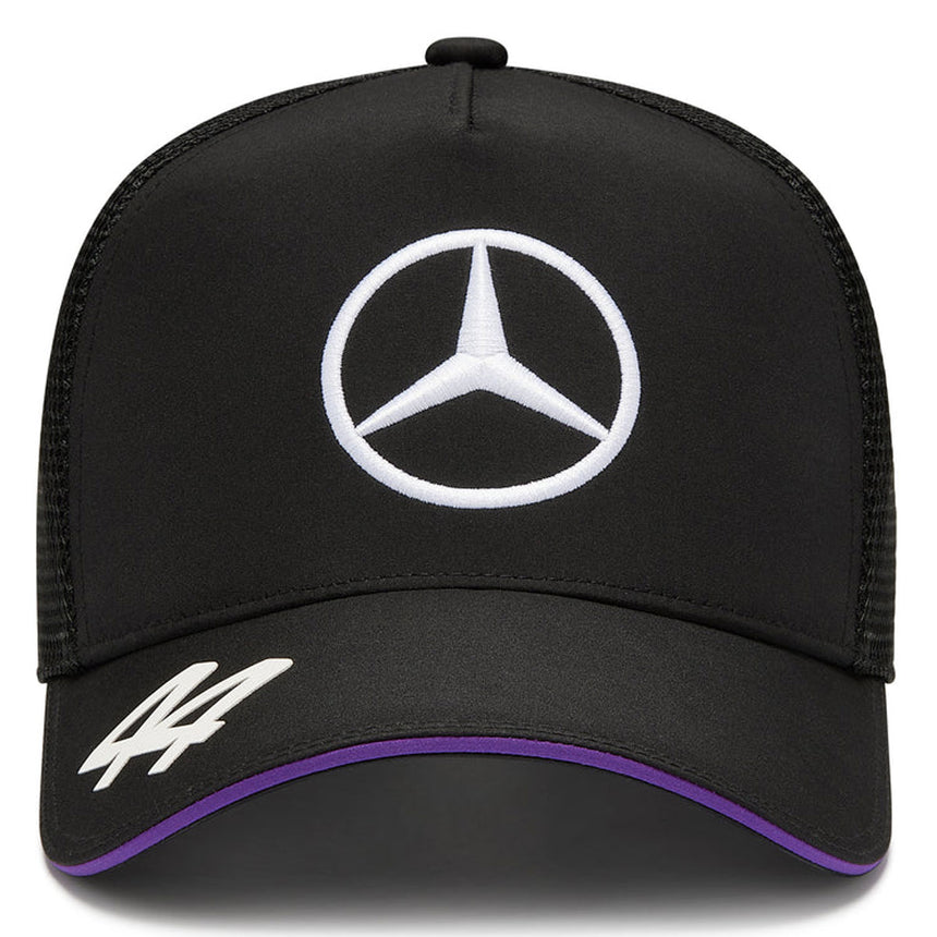 Mercedes AMG Petronas 2024 Replica Lewis Hamilton #44 Driver Trucker Cap