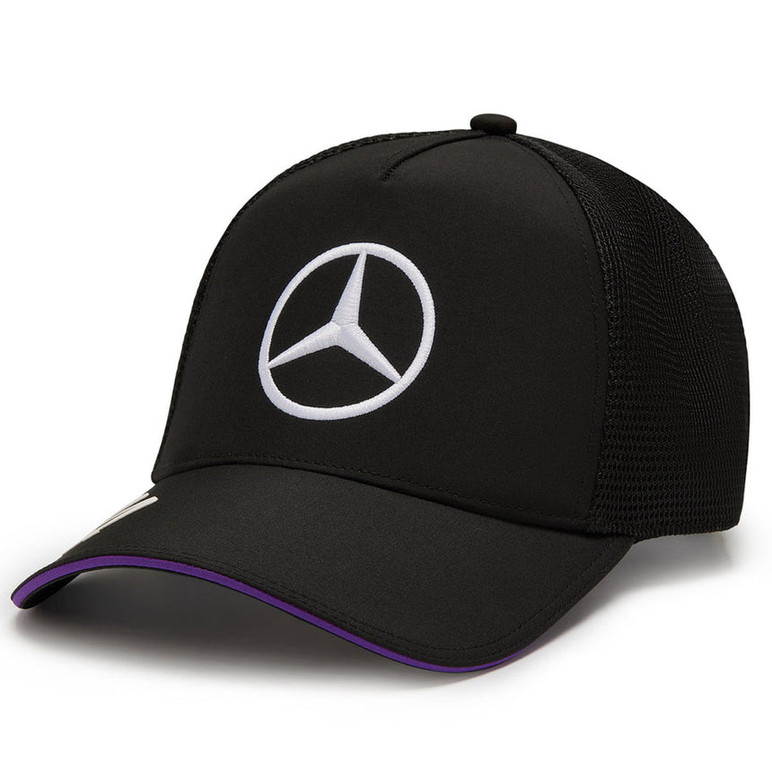 Mercedes AMG Petronas 2024 Replica Lewis Hamilton #44 Driver Trucker Cap