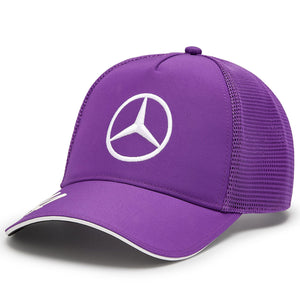 Mercedes AMG Petronas 2024 Replica Lewis Hamilton #44 Driver Trucker Cap