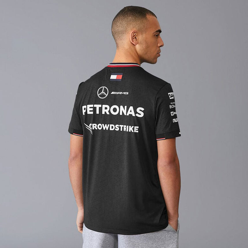 Mercedes AMG Petronas F1 Team 2024 Black Driver Tee Shirt