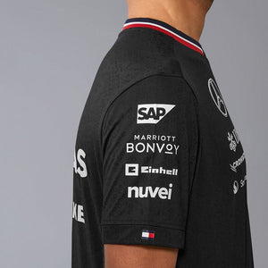 Mercedes AMG Petronas F1 Team 2024 Black Driver Tee Shirt