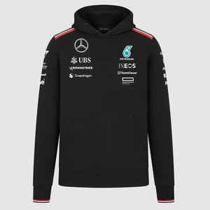 Mercedes AMG Petronas F1 Team Black 2024 Hoodie