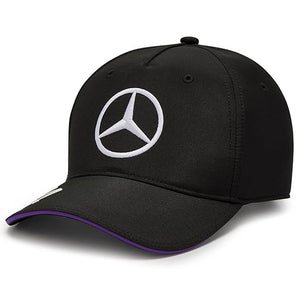 Mercedes AMG Petronas F1 Team Replica Kids Lewis Hamilton BB Cap | Black
