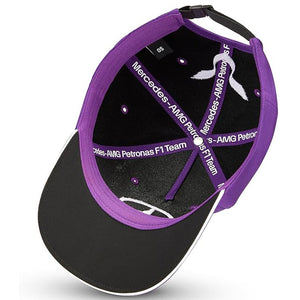 Mercedes AMG Petronas F1 Team Replica Kids Lewis Hamilton Kids BB Cap (Purple)