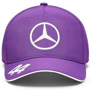 Mercedes AMG Petronas F1 Team Replica Kids Lewis Hamilton Kids BB Cap (Purple)