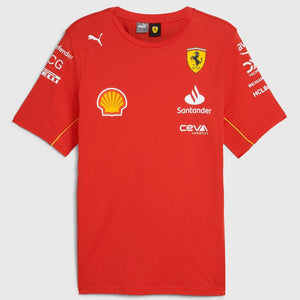 Scuderia Ferrari F1 Team Tee | Burnt Red