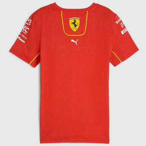 Scuderia Ferrari F1 Team Tee Kids | Burnt Red