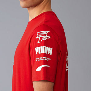 Scuderia Ferrari F1 Team Fanwear Graphic Tee Rosso Corsa | Red