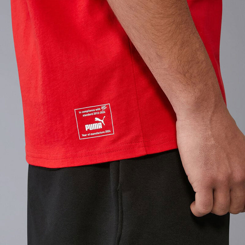 Scuderia Ferrari F1 Team Fanwear Graphic Tee Rosso Corsa | Red