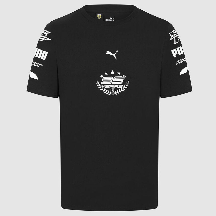 Scuderia Ferrari F1 Team Fanwear Graphic Tee | Black
