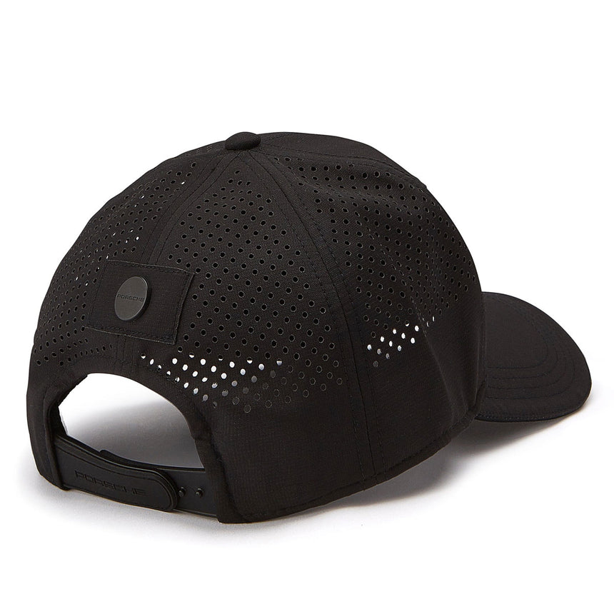 Porsche Motorsport Official Snap Back Cap - Black, White & Red