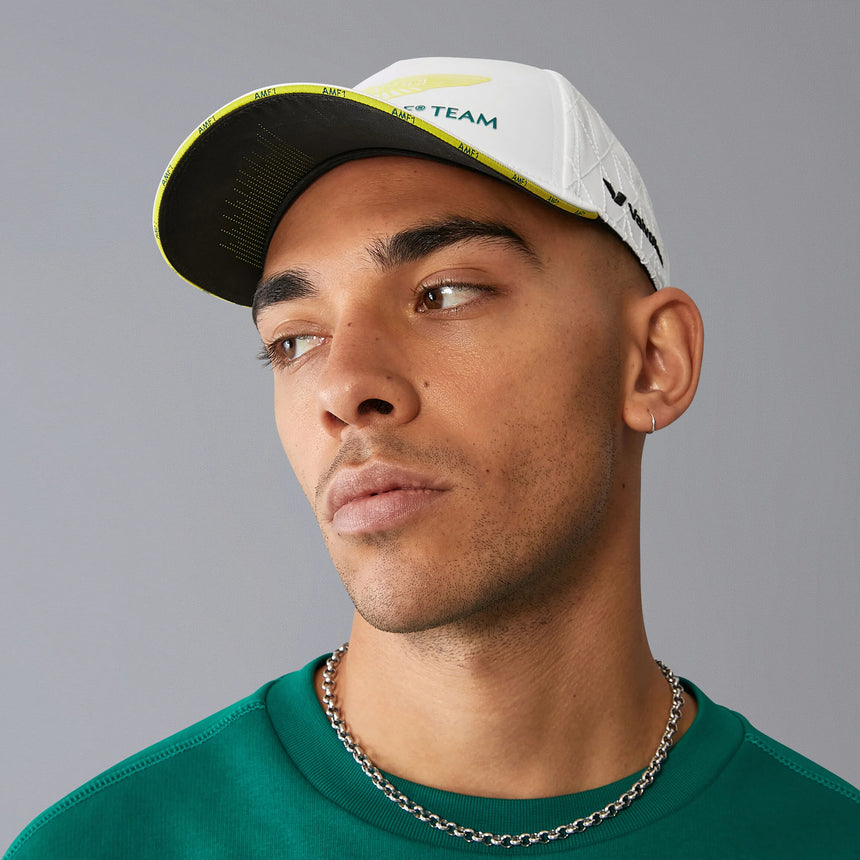 Aston Martin F1 Team 2024 White Adjustable Fit baseball Cap