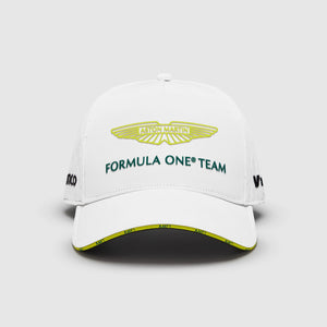 Aston Martin F1 Team 2024 White Adjustable Fit baseball Cap