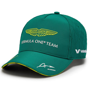 Aston Martin F1 Team Replica Kids Fernando Alonso Team Cap (Green)