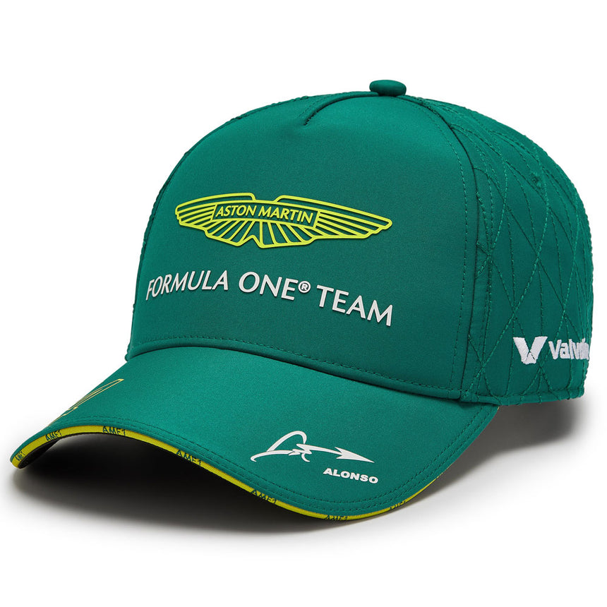 Aston Martin F1 Team Replica Kids Fernando Alonso Team Cap (Green)