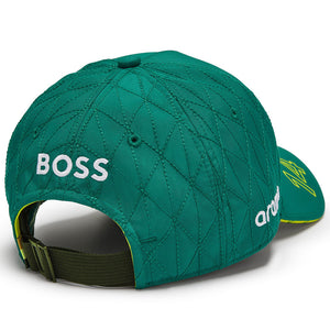 Aston Martin F1 Team Replica Kids Fernando Alonso Team Cap (Green)