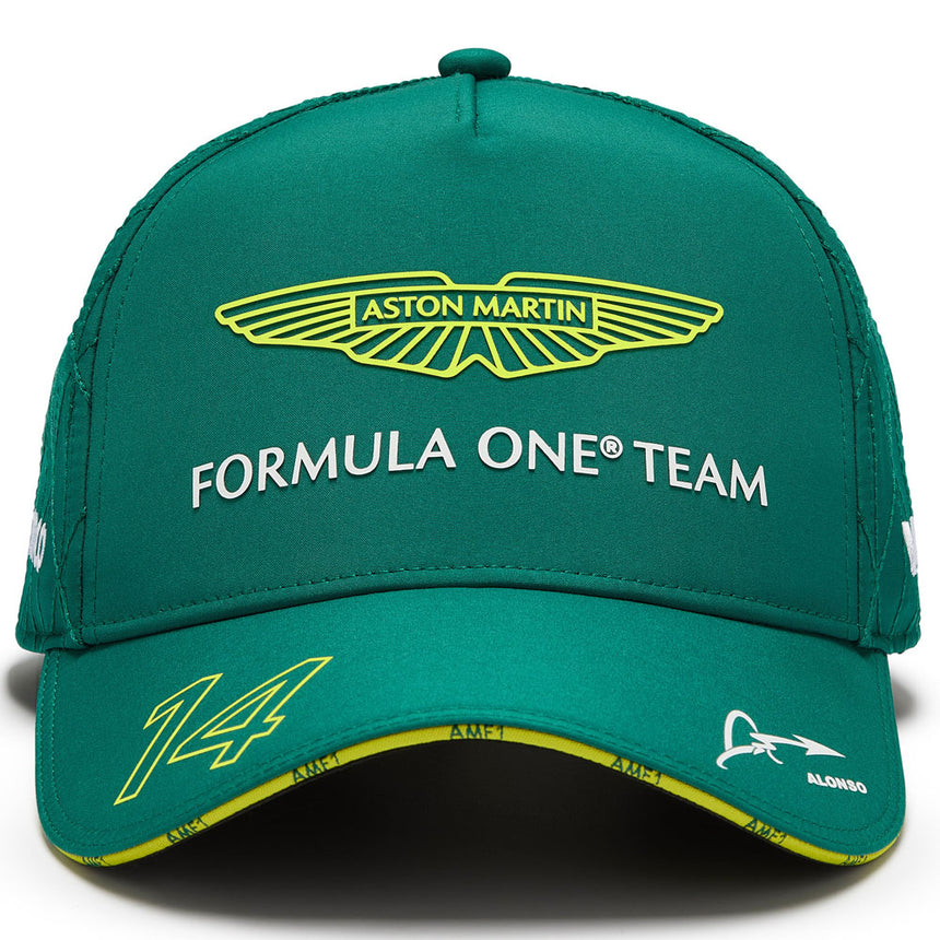 Aston Martin F1 Team Replica Kids Fernando Alonso Team Cap (Green)