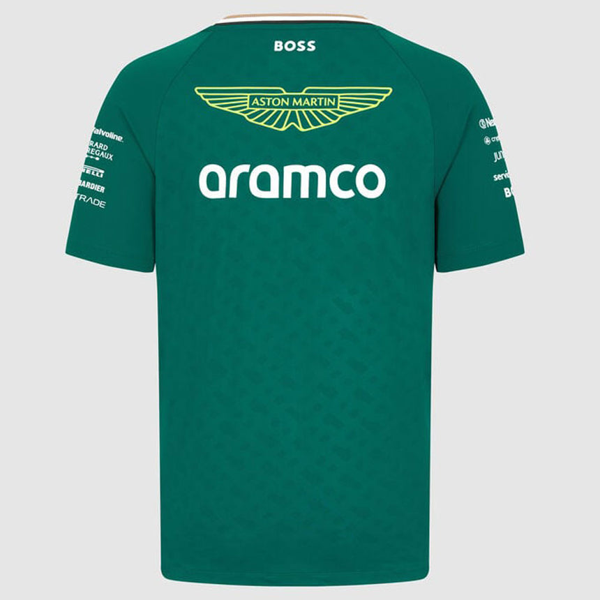 Aston Martin F1 Team Replica Mens Tee (Green)