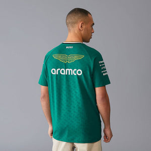 Aston Martin F1 Team Replica Mens Tee (Green)
