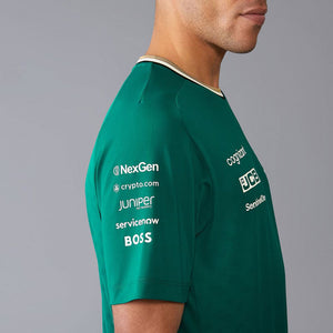 Aston Martin F1 Team Replica Mens Tee (Green)