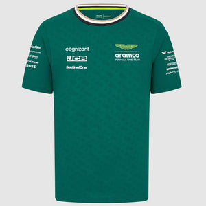 Aston Martin F1 Team Replica Mens Tee (Green)
