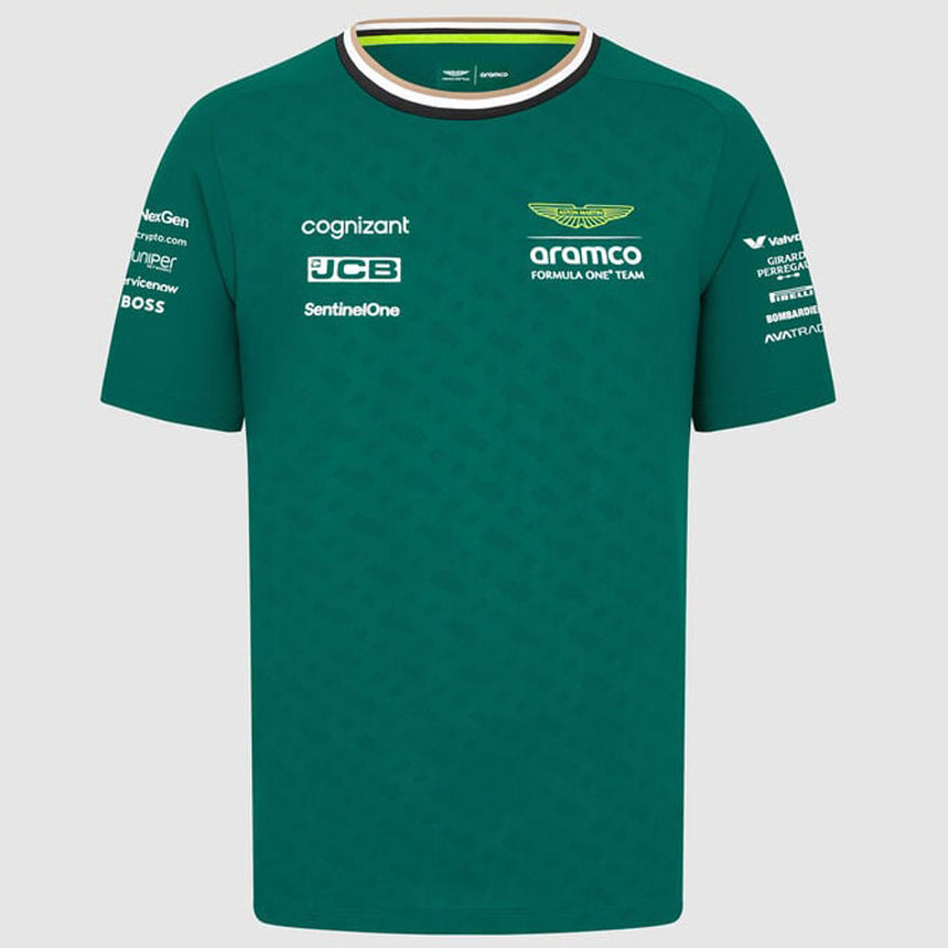 Aston Martin F1 Team Replica Mens Tee (Green)