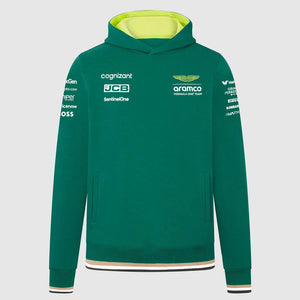 Aston Martin F1 Team 2024 Green Hoodie Sweat Shirt