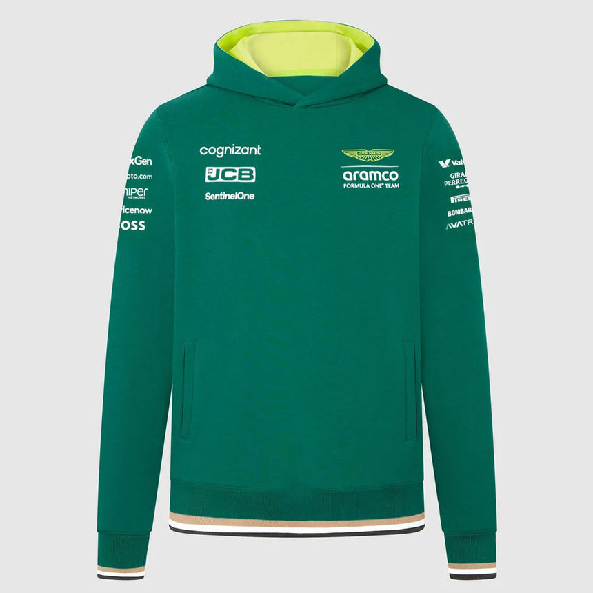 Aston Martin F1 Team 2024 Green Hoodie Sweat Shirt