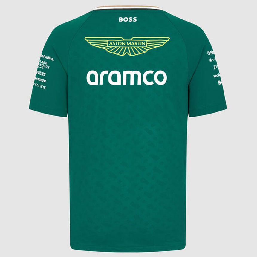 Aston Martin F1 Team Kids Green Drivers Tee Shirt