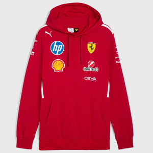 Scuderia Ferrari Replica Dark Cherry Red Team Hoodie