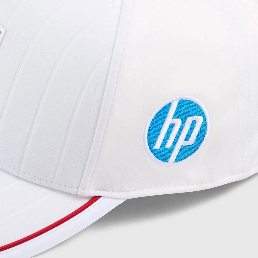 Scuderia Ferrari 2025 F1 Team Cap Lewis Hamilton #44 – Miami White – Official PUMA Merchandise