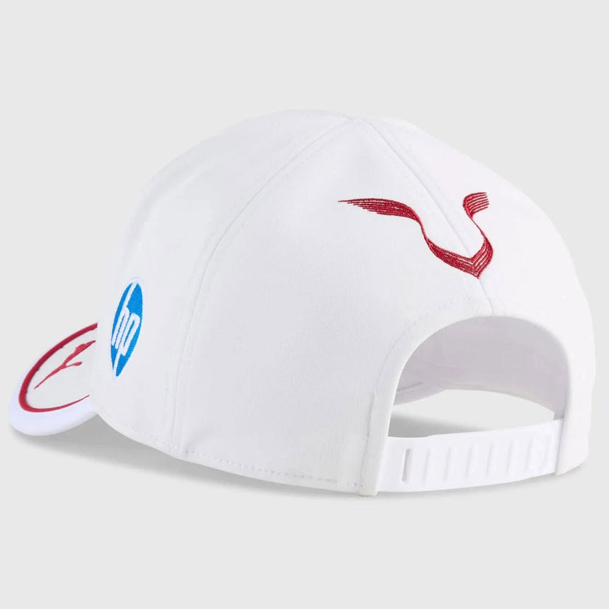 Scuderia Ferrari 2025 F1 Team Cap Lewis Hamilton #44 – Miami White – Official PUMA Merchandise
