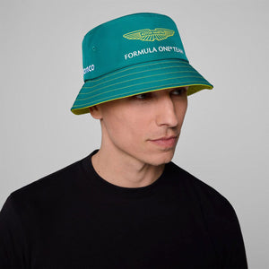 Aston Martin 2025 Replica Green Team Bucket Hat