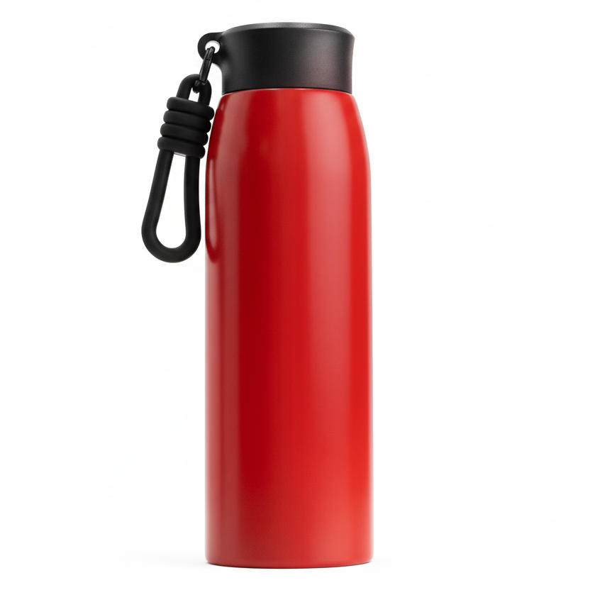 Scuderia Ferrari F1 Team PUMA 2026 Red Stainless Steel Travel Waterbottle 600ML