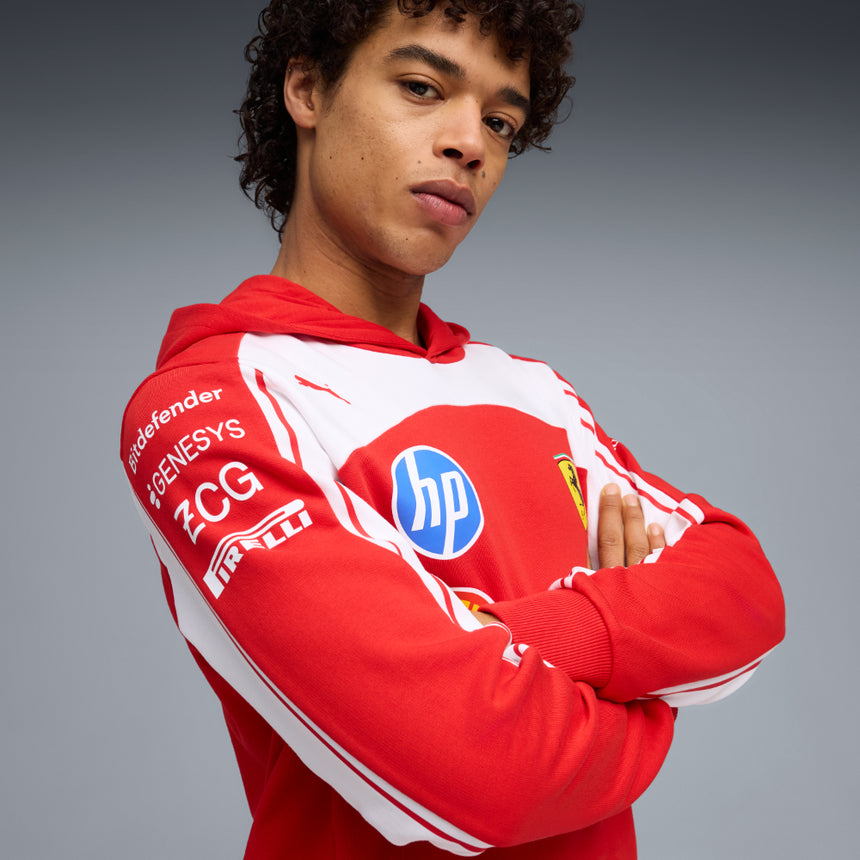Scuderia Ferrari F1 Team PUMA 2026 Official Licenced Red Driver Hoodie