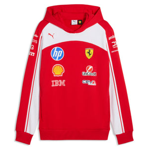 Scuderia Ferrari F1 Team PUMA 2026 Official Licenced Red Driver Hoodie